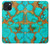 S2688 Aqua Copper Turquoise Graphic Gemme Etui Coque Housse pour iPhone 15 Plus