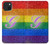 S2899 Arc en ciel LGBT Gay Pride Drapeau Etui Coque Housse pour iPhone 15 Plus