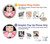 S3042 Japon fille Hina Sakura Kimono Poupée Etui Coque Housse pour iPhone 15 Plus