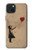 S3170 Fille de coeur hors de portée Etui Coque Housse pour iPhone 15 Plus