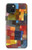 S3341 Paul Klee Raumarchitekturen Etui Coque Housse pour iPhone 15 Plus