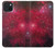 S3368 Zodiaque Rouge Galaxie Etui Coque Housse pour iPhone 15 Plus