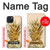 S3490 ananas or Etui Coque Housse pour iPhone 15 Plus