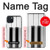 S3524 Clavier de piano Etui Coque Housse pour iPhone 15 Plus