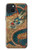 S3541 Peinture Dragon Nuage Etui Coque Housse pour iPhone 15 Plus