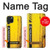 S3714 Avertissement de rayonnement Etui Coque Housse pour iPhone 15 Plus