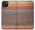 S3752 Motif de tissu en zigzag imprimé graphique Etui Coque Housse pour iPhone 15 Plus
