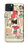 S3820 Poupée de papier de mode de cow-girl vintage Etui Coque Housse pour iPhone 15 Plus