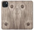 S3822 Graphique de la texture du bois imprimé Etui Coque Housse pour iPhone 15 Plus