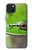 S3845 Grenouille verte Etui Coque Housse pour iPhone 15 Plus