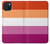 S3887 Drapeau de la fierté lesbienne Etui Coque Housse pour iPhone 15 Plus