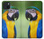 S3888 Ara Visage Oiseau Etui Coque Housse pour iPhone 15 Plus
