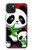 S3929 Panda mignon mangeant du bambou Etui Coque Housse pour iPhone 15 Plus