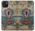 S3955 Porte Météo Vintage avec Trou de Serrure Etui Coque Housse pour iPhone 15 Plus S3955 Porte Météo Vintage avec Trou de Serrure Etui Coque Housse pour iPhone 15 Plus