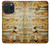 S0272 Egypte murale Art Etui Coque Housse pour iPhone 15 Pro