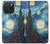 S0582 Van Gogh Starry Nights Etui Coque Housse pour iPhone 15 Pro