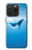 S0843 Baleine bleue Etui Coque Housse pour iPhone 15 Pro