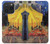 S0929 Van Gogh Café Terrasse Etui Coque Housse pour iPhone 15 Pro