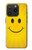 S1146 Sourire Soleil Jaune Etui Coque Housse pour iPhone 15 Pro