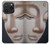 S1255 Visage du Bouddha Etui Coque Housse pour iPhone 15 Pro
