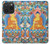 S1256 Peinture Bouddha Etui Coque Housse pour iPhone 15 Pro