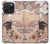 S1332 Ito Jakuchu Coq Etui Coque Housse pour iPhone 15 Pro