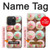 S1718 Petits gâteaux délicieux Etui Coque Housse pour iPhone 15 Pro