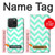 S1723 Monnaie Chevron Zigzag Etui Coque Housse pour iPhone 15 Pro