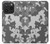 S2186 Gris Camo Camouflage Imprimé graphique Etui Coque Housse pour iPhone 15 Pro