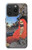 S2234 Maître Zen Bodhidharma Yoshitoshi Etui Coque Housse pour iPhone 15 Pro