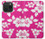 S2246 Motif rose Hawai Hibiscus Etui Coque Housse pour iPhone 15 Pro