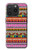 S2292 Motif tribal aztèque Etui Coque Housse pour iPhone 15 Pro