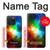 S2312 Arc en ciel coloré espace Galaxie Etui Coque Housse pour iPhone 15 Pro