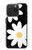 S2315 Fleurs de marguerite blanche Etui Coque Housse pour iPhone 15 Pro
