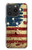 S2349 Old American Drapeau Etui Coque Housse pour iPhone 15 Pro