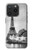 S2350 Vieille Tour Eiffel Paris Etui Coque Housse pour iPhone 15 Pro