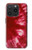 S2480 Tie dye rouge Etui Coque Housse pour iPhone 15 Pro