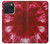 S2480 Tie dye rouge Etui Coque Housse pour iPhone 15 Pro