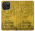 S2618 Un Kilo Lingot d'or Etui Coque Housse pour iPhone 15 Pro