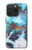 S2724 Dragon Blanc Piscine Haisu Lui Etui Coque Housse pour iPhone 15 Pro