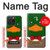S2762 Vert Tête Canard colvert Tuxedo Dessin animé Etui Coque Housse pour iPhone 15 Pro
