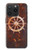 S2766 Roue de bateau Rusty Texture Etui Coque Housse pour iPhone 15 Pro