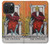 S2808 Carte Tarot L'Empereur Etui Coque Housse pour iPhone 15 Pro