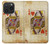 S2833 Poker Carte Coeurs Reine Etui Coque Housse pour iPhone 15 Pro S2833 Poker Carte Coeurs Reine Etui Coque Housse pour iPhone 15 Pro