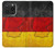 S2935 Allemagne Drapeau Carte Etui Coque Housse pour iPhone 15 Pro