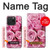 S2943 Rose rose Etui Coque Housse pour iPhone 15 Pro