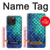 S3047 Vert Sirène écailles de poisson Etui Coque Housse pour iPhone 15 Pro