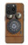 S3146 Mur Antique Retro Ligne téléphonique Etui Coque Housse pour iPhone 15 Pro