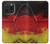 S3303 Allemagne Drapeau graphique Football Millésime Etui Coque Housse pour iPhone 15 Pro