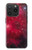 S3368 Zodiaque Rouge Galaxie Etui Coque Housse pour iPhone 15 Pro